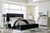 Lindenfield Black 6 Pc. Dresser, Mirror, Chest, King Upholstered Bed With Storage