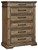 Markenburg Brown Six Drawer Chest