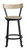 Melenski Light Brown Swivel Barstool (Set of 2)