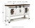 Valebeck White / Brown Dining Room Server