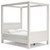 Aprilyn White Full Canopy Bed
