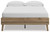 Aprilyn Light Brown Full Platform Bed