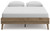 Aprilyn Light Brown Queen Platform Bed