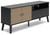 Charlang Dark Gray Medium TV Stand