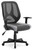 Beauenali Light Gray / Black Home Office Swivel Desk Chair Black Back