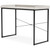 Bayflynn White / Black Home Office Desk Clean-lined