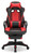 Lynxtyn Red / Black Home Office Swivel Desk Chair With Pull-out Footrest Lynxtyn Red / Black Home Office Swivel Desk Chair With Pull-out Footrest