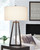 Wynlett Light Gray Metal Table Lamp