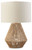 Clayman Natural / Brown Paper Table Lamp