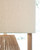 Clayman Natural / Brown Paper Table Lamp