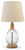Clayleigh Clear / Brown Glass Table Lamp (Set of 2)