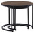 Ayla Brown / Black Nesting End Tables (Set of 2)