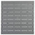 Transville Gray / White Square Counter Table W/Umb Opt