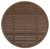 Amaris Brown / Black Round Dining Table