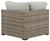 Calworth Beige Corner With Cushion (Set of 2)