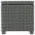 Elite Park Gray Square End Table