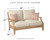 Clare View Beige 3 Pc. Lounge Set