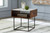 Rusitori Brown / Beige / White Rectangular End Table