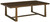 Balintmore Brown / Gold Finish Rectangular Cocktail Table