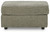 Cascilla Light Gray Ottoman