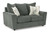 Stairatt Gravel Loveseat Stairatt Gravel Loveseat