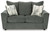 Stairatt Gravel Loveseat Stairatt Gravel Loveseat