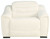Next-gen Chalk Power Recliner/Adj Headrest