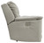 Next-gen Fossil Power Reclining Loveseat/Con/Adj Hdrst
