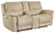Next-gen Latte Power Reclining Loveseat/Con/Adj Hdrst