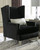 Harriotte Black 4 Pc. Sofa, Loveseat, Accent Chair, Accent Ottoman