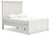 Grantoni White Queen Panel Bed