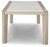 Wendora Bisque / White Rectangular Dining Room Table