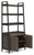 Zendex Dark Brown Bookcase