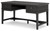 Beckincreek Black Home Office Storage Leg Desk