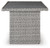 Naples Beach Light Gray Rectangular Multi-use Table