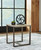 Dalenville Gray Rectangular End Table