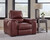 Alessandro Garnet 3 Pc. Power Reclining Sofa, Loveseat, Recliner