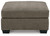 Mahoney Chocolate Oversized Accent Ottoman