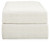 Karinne Linen Oversized Accent Ottoman
