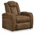 Wolfridge Brindle Power Recliner/Adj Headrest