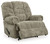 Movie Man Taupe Zero Wall Recliner