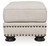 Merrimore Linen Ottoman