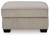 Claireah Umber Ottoman With Storage