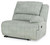 Mcclelland Gray 3-Piece Reclining Sectional With Laf Press Back Chaise