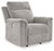 Barnsana Ash Power Rocker Recliner Fabric Barnsana Ash Power Rocker Recliner Fabric