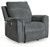 Barnsana Gravel Power Rocker Recliner Fabric Barnsana Gravel Power Rocker Recliner Fabric