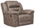 Stoneland Fossil Rocker Recliner Faux Leather