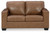 Bolsena Caramel Loveseat Leather Match