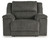 Keensburg Smoke Wide Seat Power Recliner Fabric