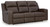 Lavenhorne Granite Reclining Sofa W/ Drop Down Table Faux Leather